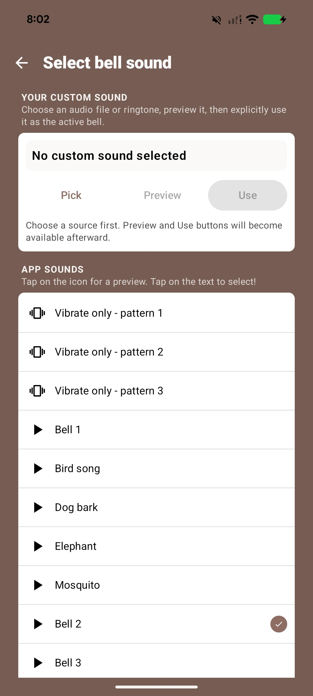 Mindfulness Bell screenshot